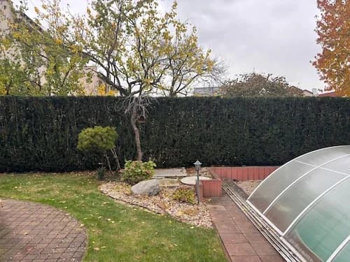 Údržba zahrady u rodinného domu